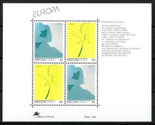 1993 EUROPA CEPT Madeira bloc MNH