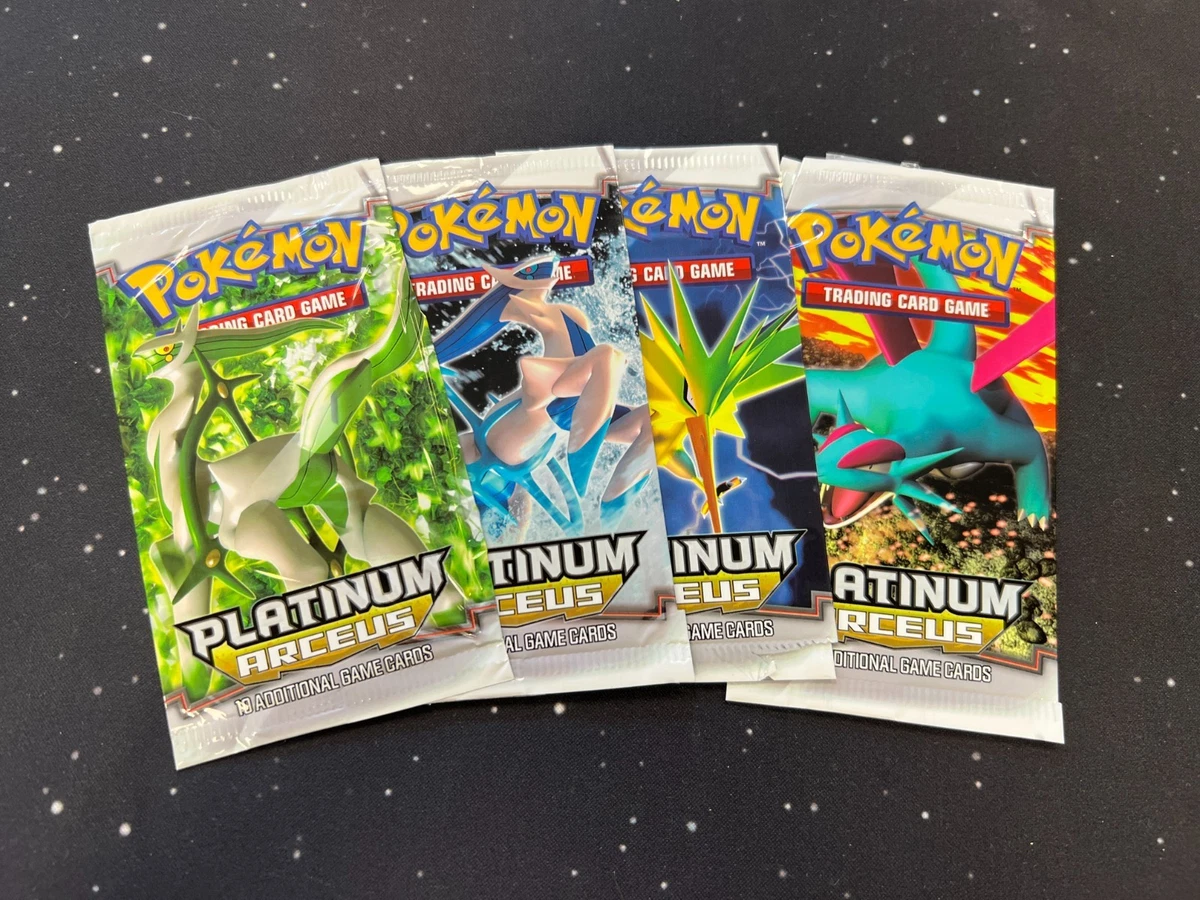 pokemon platinum arceus booster box Pokemon Booster Pack BUNDLE (1995-2026) – PTC Collectibles main image 0