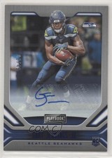 2019 Panini Playbook Rookies Signatures Blue 3/49 Gary Jennings Jr #133 Auto 0c6