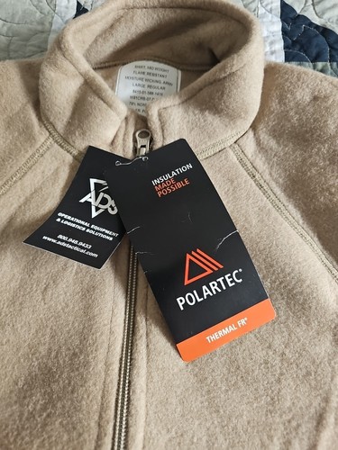 Polartec Thermal FR MID-WEIGHT Top & Bottoms Large Regular NWT Shirt Drawers (C1 - Picture 4 of 7