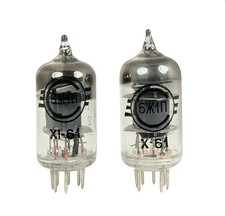 Matched Pair 6J1P 6ZH1P Tubes Rare Svetlana V...
