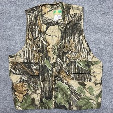 Game Winner Sportswear Vest Mens XL Camo Quilted Hunting Shooting USA Realtree