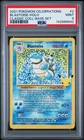 2021 POKEMON CELEBRATIONS CLASSIC COLLECTION #2 BLASTOISE-HOLO PSA 9