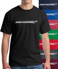 Stark Industries T-Shirt Tony Superhero NYC USA Gotham Classic Retro 90s Comics