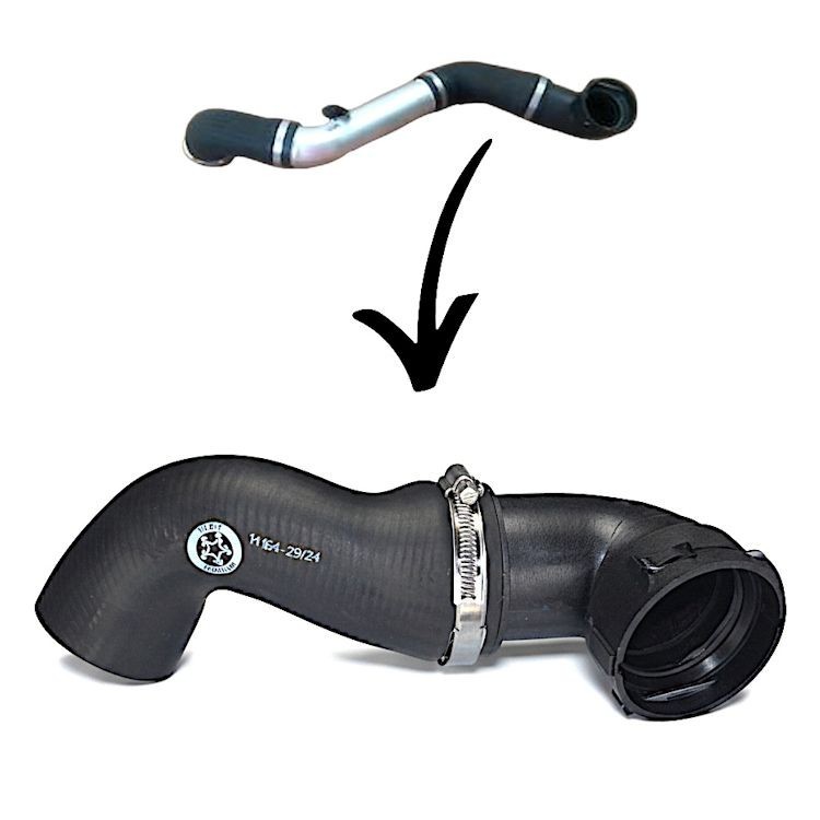 Turbo Hose Upper FITS BMW X3 E83 3.0d 11613415784