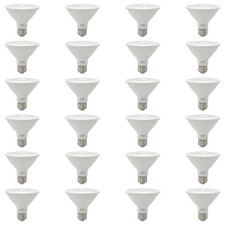 75-Watt Equivalent PAR30 Dimmable Floodlight E26 Base LED Light Bulb 4000K 24-P