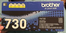 Brother TN730 Black Toner Cartridge New Sealed