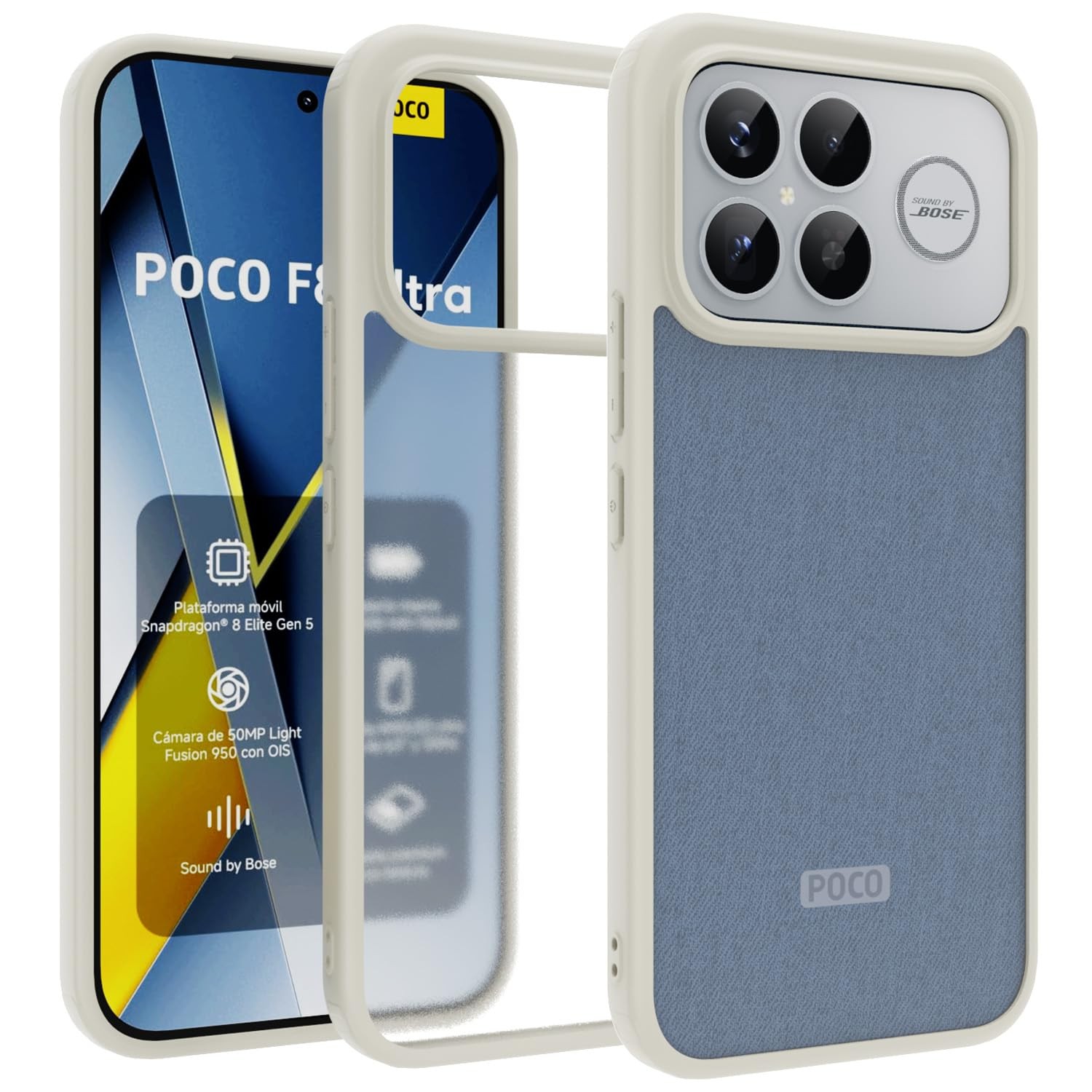 Coque Poco F8 Ultra protection militaire pour vos voyages et déplacements