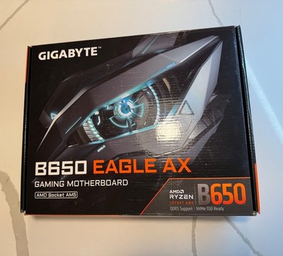 Gigabyte B650 EAGLE AX Motherboard (AM5, DDR5, WiFi) - READ