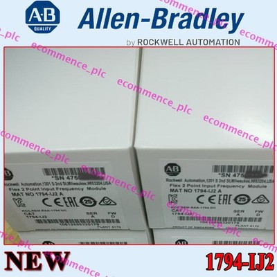New NEW PLC 1794-IJ2 Series A AB Flex 2 Point Input Frequency Module