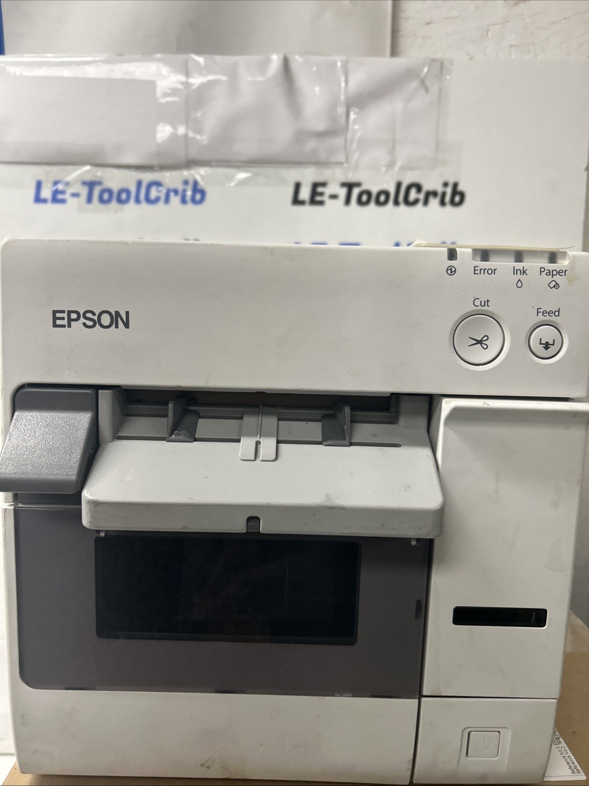 USED Epson TM-C3400 ColorWorks M242A Label Printer Inkjet Color SCRATCHED K-709S. Available Now for $240.00
