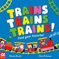 Donna David | Trains Trains Trains! | Buch | Englisch (2023) | Papp-Bilderbuch