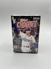 2025 Topps Stadium Club Baseball Factory Sealed Blaster Box