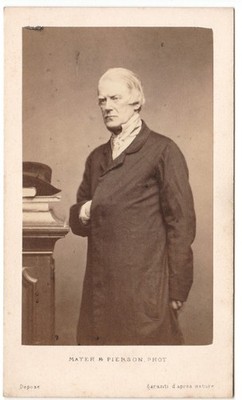 Dr. Richard Partridge Chirurg Garibaldi Mayer & Pierson 1865 Foto CDV