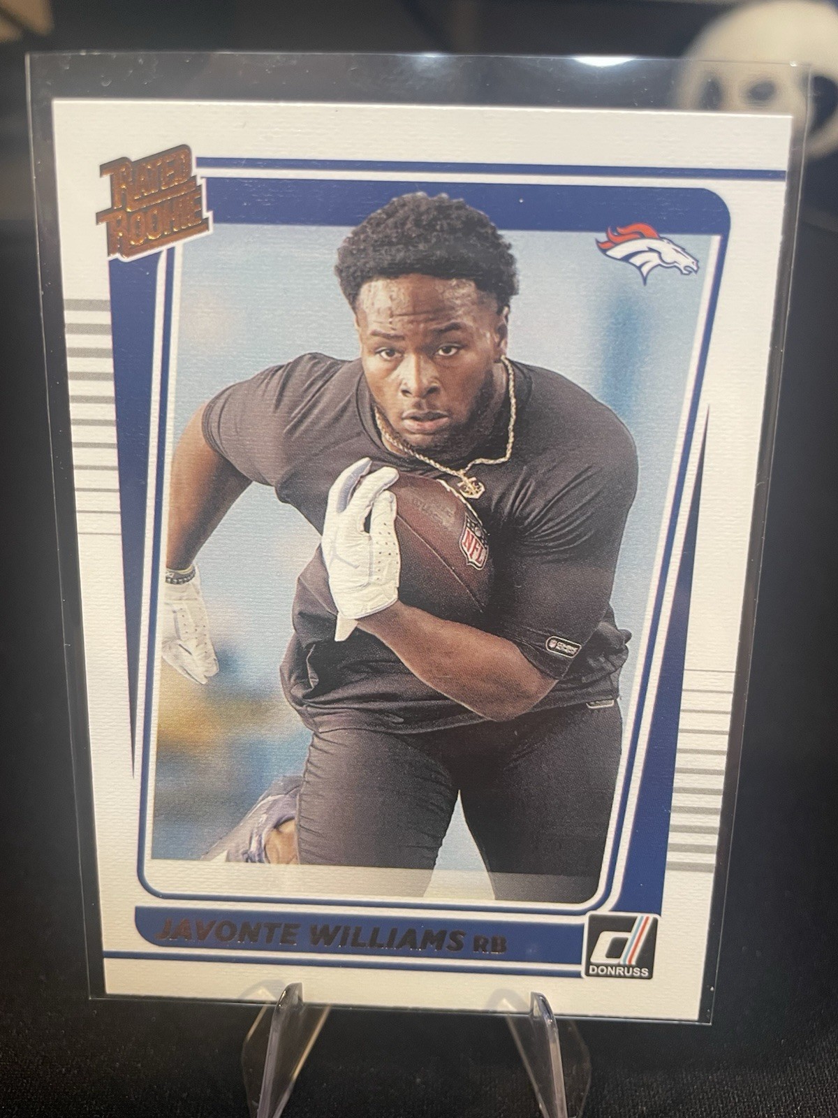 2021 Panini Donruss - Javonte Williams #275 Rated Rookie Portrait (RC)