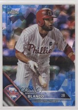 2016 Topps Box Set Chrome Sapphire Edition /250 Andres Blanco #383 9aj