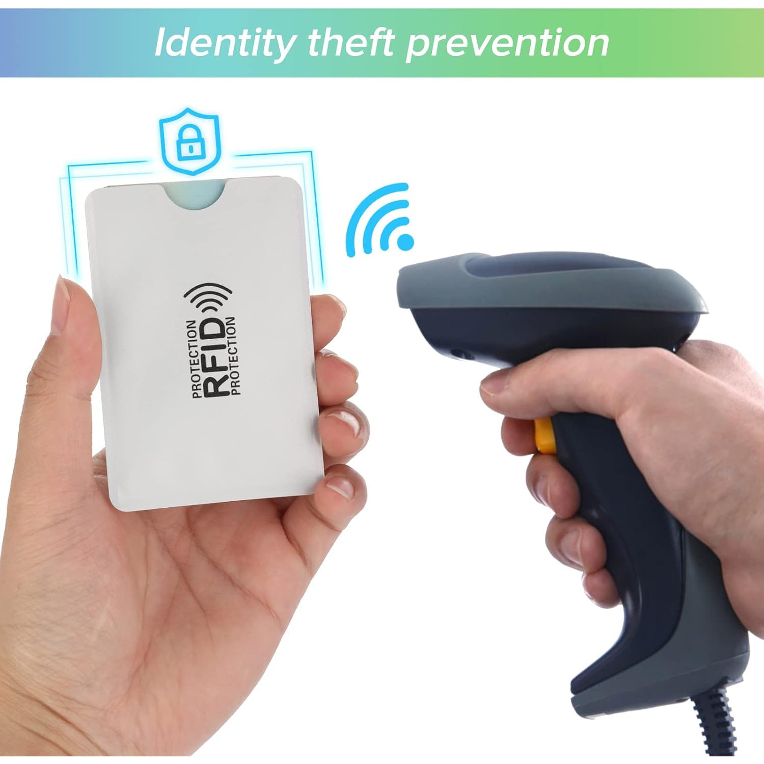 30pcs RFID Blocking Sleeves Secure Credit ID Card Holder Identity Theft Protect