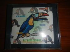 Janome embroidery  memory card Pet Bird Designs 2000 J.S.M.C. Made in Japan
