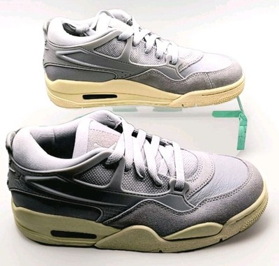 Nike Air Jordan 4 RM Damen Sneaker in Neutral Grey/White - Coconut Milk UK 4,5