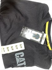 Caterpillar Men Trademark Tee, 100 Cotton black, S/P