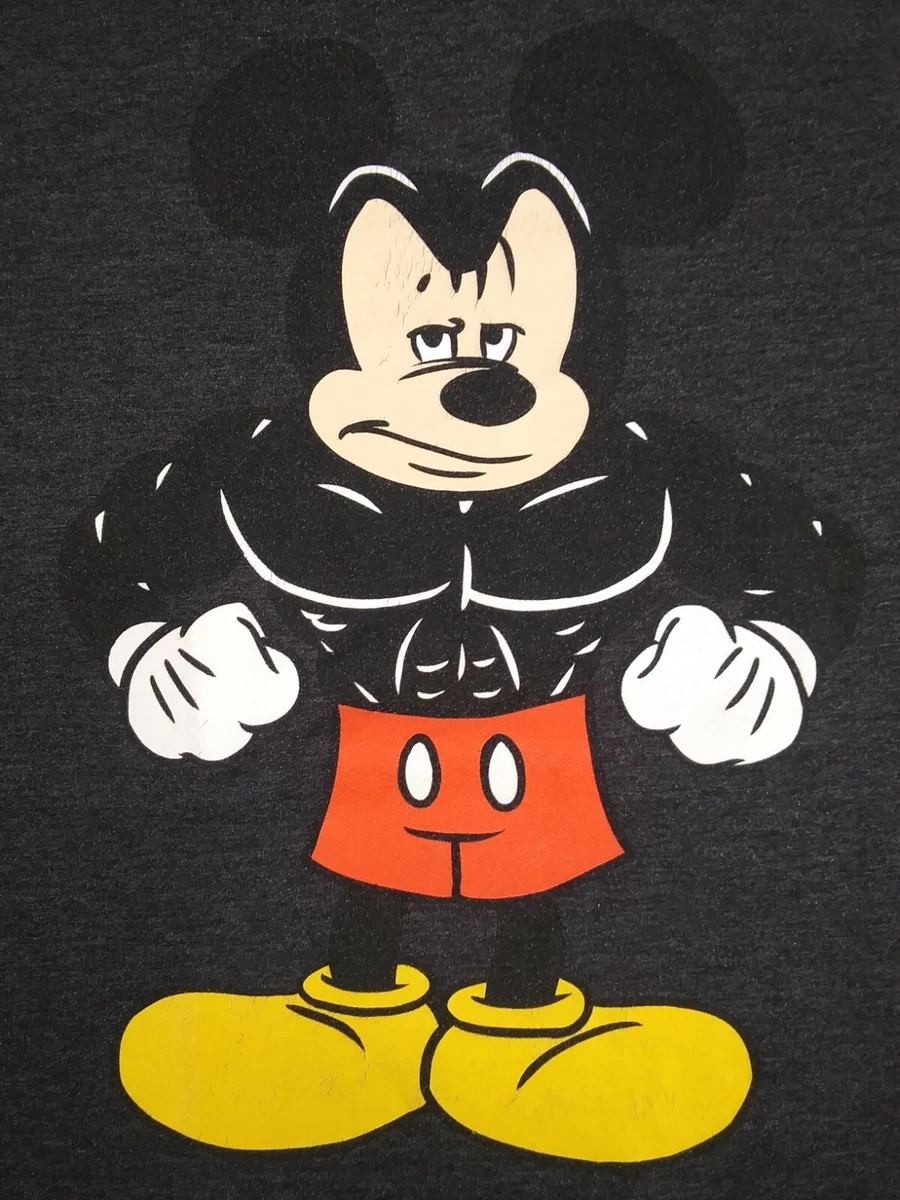 Mickey mouse shop bodybuilder shirt