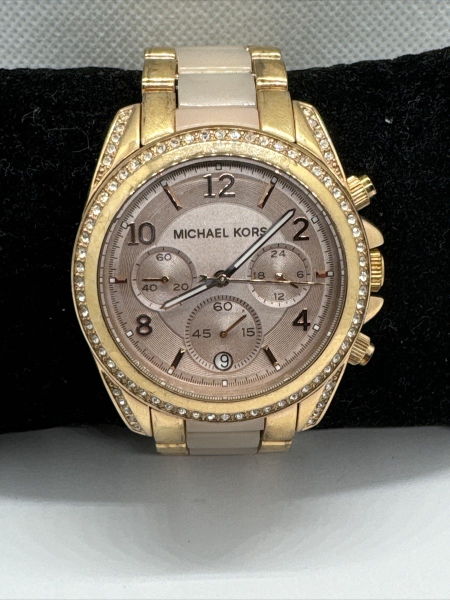 Michael Kors Blair MK5943 Women's Rose Gold-Tone Analog Dial Wrist