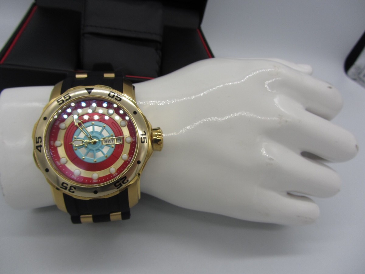 Invicta Marvel Tony Stark Ironman Mens Watch Limited Edition 3000