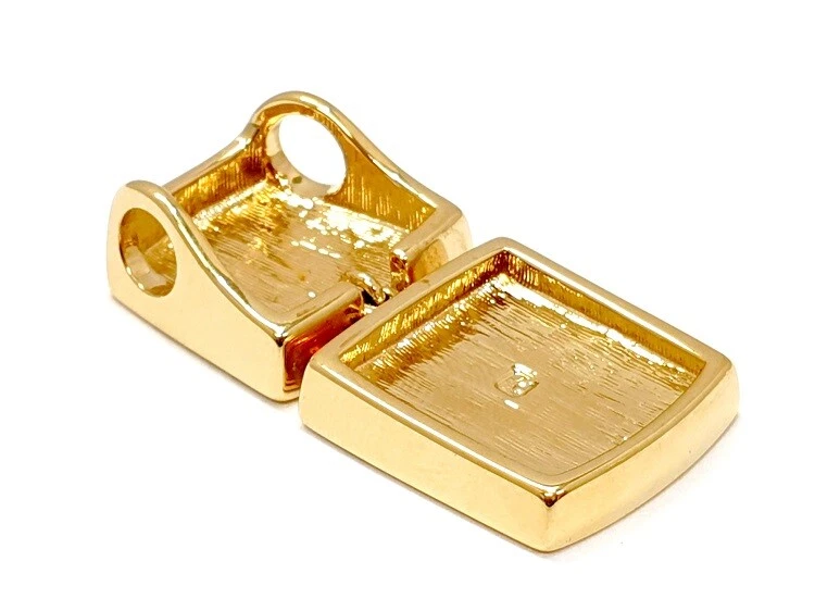 Pierre Lang seltene Anhänger 2-tlg. Emailliert & rhodium Gold – alte Kollektion - Bild 3 von 4