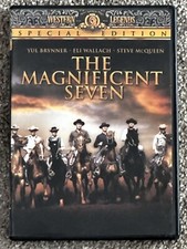 The Magnificent Seven 1960 Steve McQueen Yul Brynner DVD Combined Shipping
