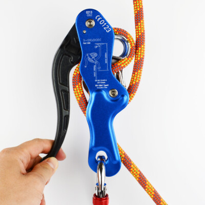 Keenso Abseilgerät Für Klettertouren - Selbstbremsend Für 10-12mm Seile