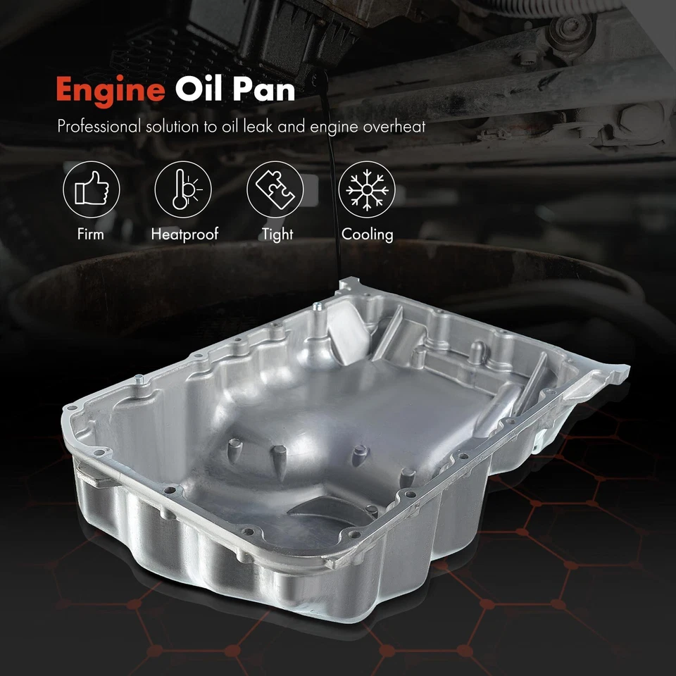 cárter de aceite de motor para Acura CL TL 1997-2001 Honda Accord 1998-2002 Odyssey 99-04 Foto 3 de 4