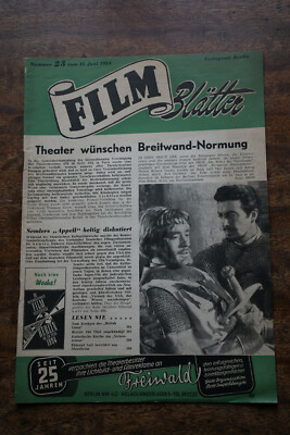 1954 FILM Blätter Nr. 23 Berlin Paramount ROBERT TAYLOR Konkurs der British Lion