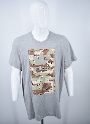adidas camo label tee