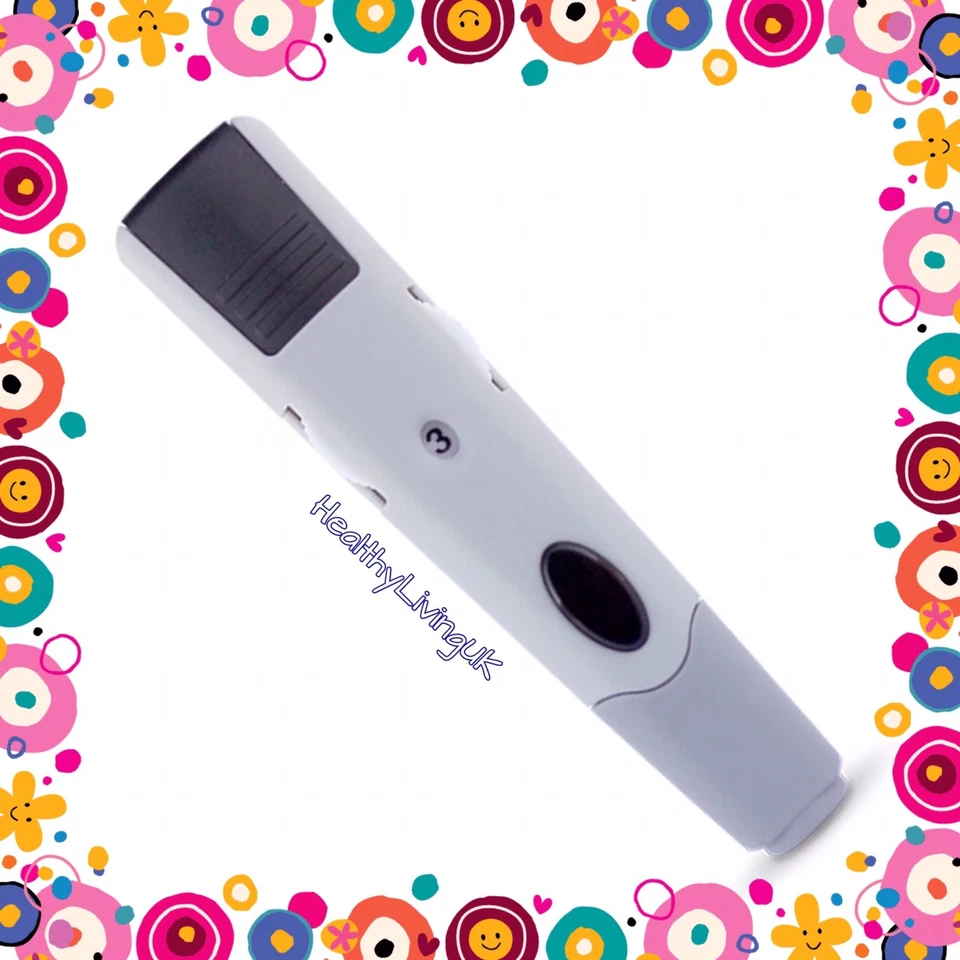 WaveSense JAZZ Lancing Device + 10 FREE LANCETS - Agamatrix - RRP £24.99