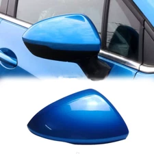 Blue Right Passenger Side Mirror Cover Cap For Chevrolet Cruze 2017 2018 2019