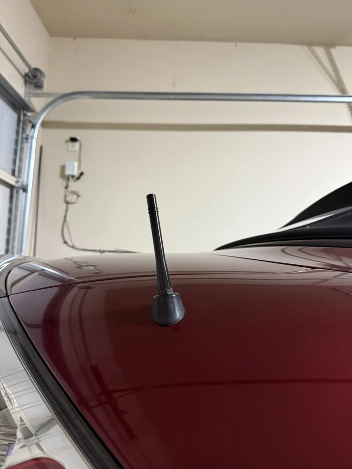 4" Short Black Aluminum Antenna Mast AM/FM for MITSUBISHI ECLIPSE 2007-2012 New - Image 3 of 4
