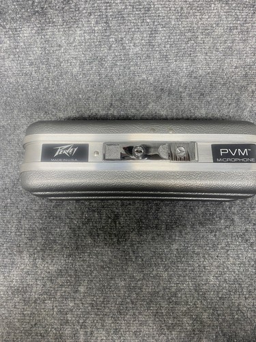 Peavey PVM Microphone Hardshell Case Only Used Condition 11"X4"X3" With Key - Picture 2 of 8
