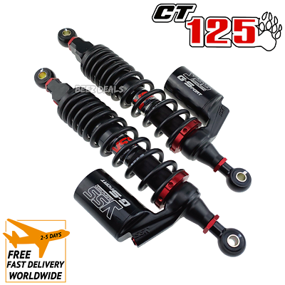 YSS Gas Shocks Adjustable G-Sport New Honda CT125 Trail 125 YSS Gas Shocks Adjustable G-Sport New Honda CT125 Trail 125