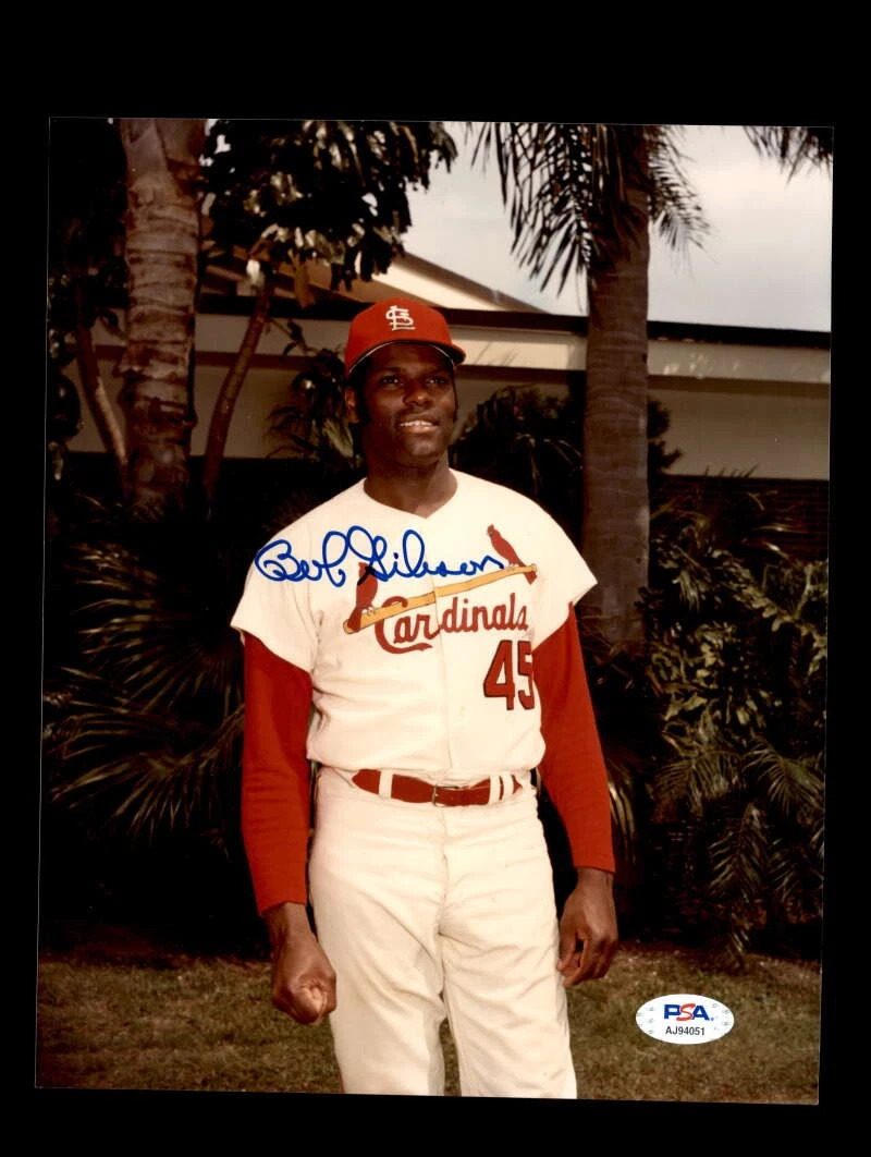 【SALE】MLBボブ・ギブソン選手サイン入り写真 Bob Gibson MLB Original Autographed Photos for sale | eBay