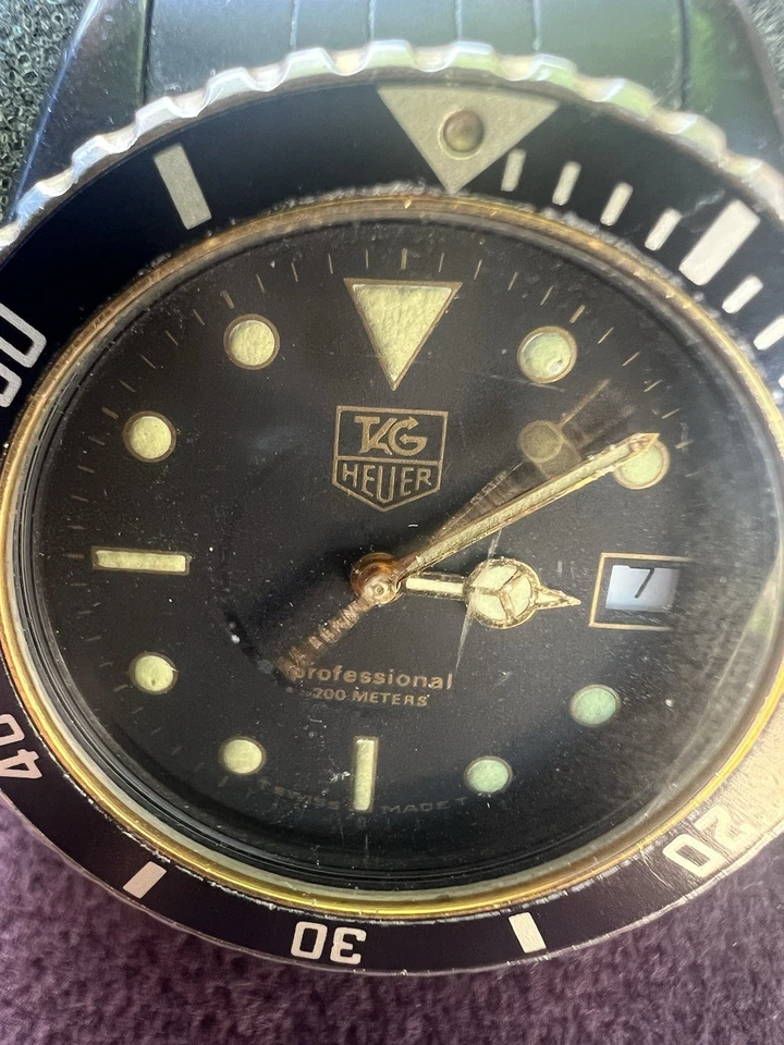 Tag Heuer Professional 200 Meters Men Watch 980.029B - Image 2 of 4