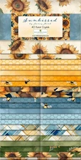 Wilmington Prints - Sunkissed - 40 Karat Gems - 2.5" Strips 40 Pcs Per Pack
