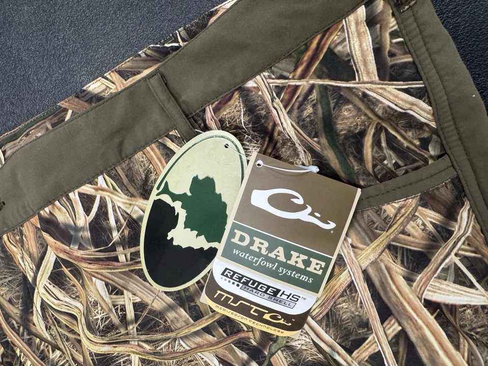 Drake Waterfowl Pants Jean Cut Under Wader 2.0 Pants - Mossy Oak Camo NWT 3XL - Image 4 of 4