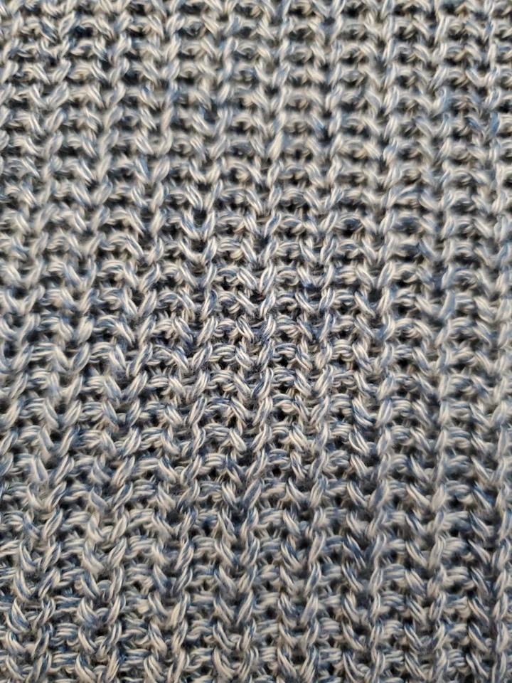 Теория синий/белый свитер размер M льняной/хлопковой смеси - Изображение 2 из 4