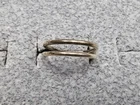 GRANDMA GRABE'S BEAUTIFUL VINTAGE 925 STERLING SILVER OPEN BACK 1.3G RING SIZE 4
