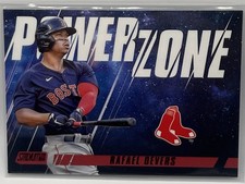 2022 Stadium Club #PZ-13 Rafael Devers Power Zone Red Boston Red Sox