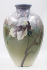 Large Antique Rookwood Vase - Iris Glaze, Artist Signed John D Wareham - 11.5"