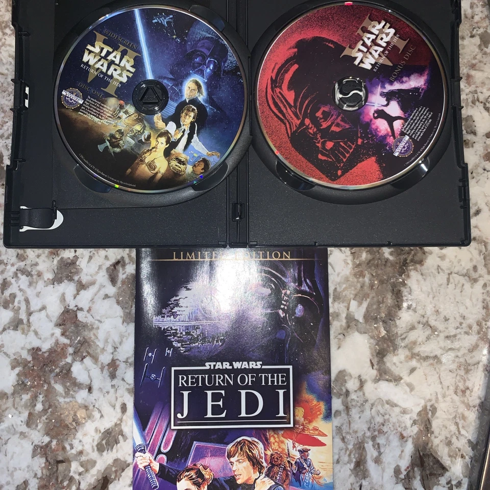 Star Wars Episodes 4 5 6 (DVD) Set Limited Edition, Unedited Theatrical Versions - Bild 3 von 4
