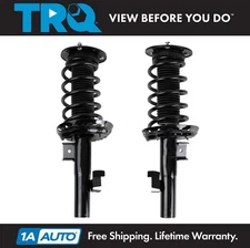 TRQ Front Complete Quick Loaded Strut Spring Assembly LH RH Pair for S60 V60