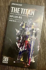 Piececool 3D The Titan Metal Building New Sealed Model HP139-BS Kit