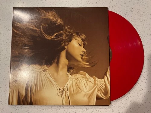 Swifty by Taylor Swift (Red Vinyl, 2021, 3 Discs, Republic Records)